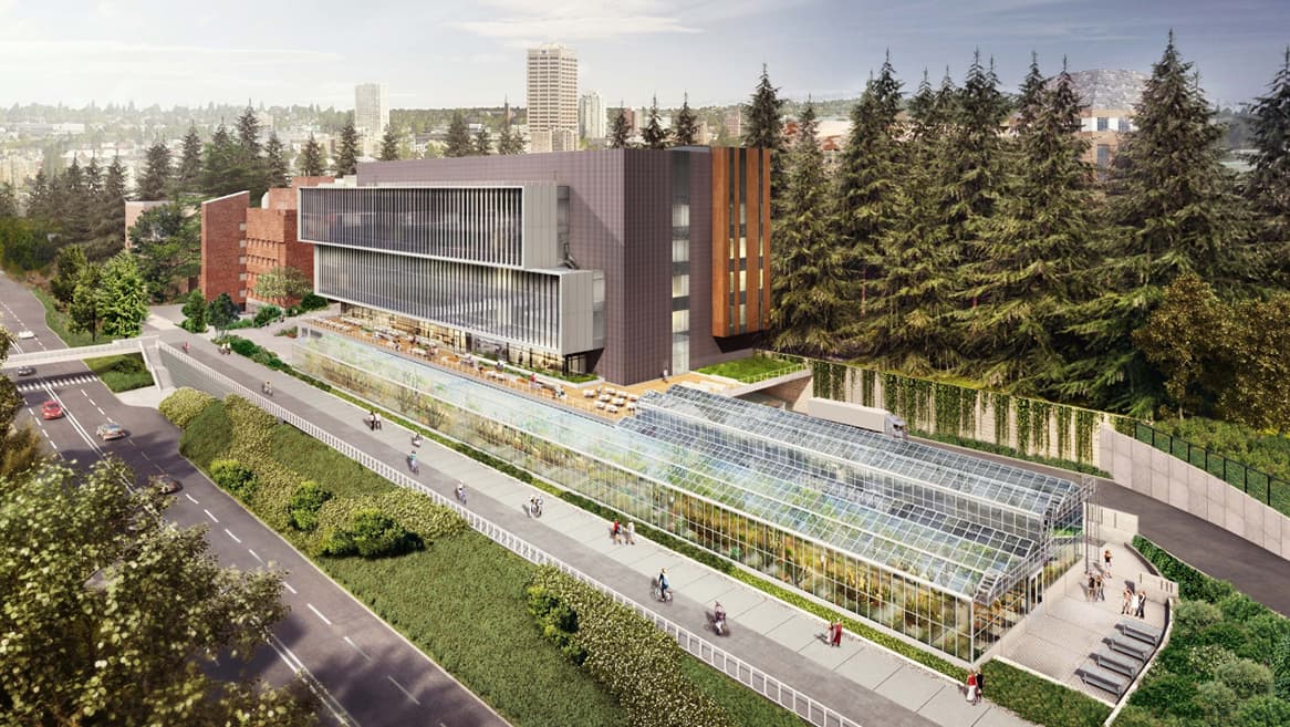 New university of washington lab delivered with bim